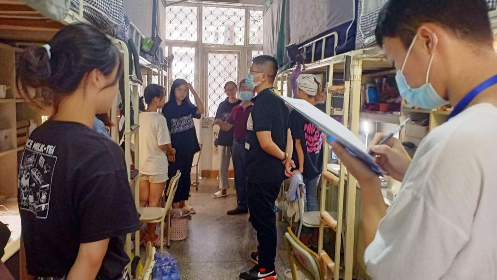 我院组织开展学生宿舍安全隐患排查工作-福建技术师范学院电子与机械